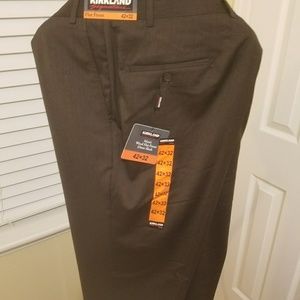 Brand New Choc colored wool slacks